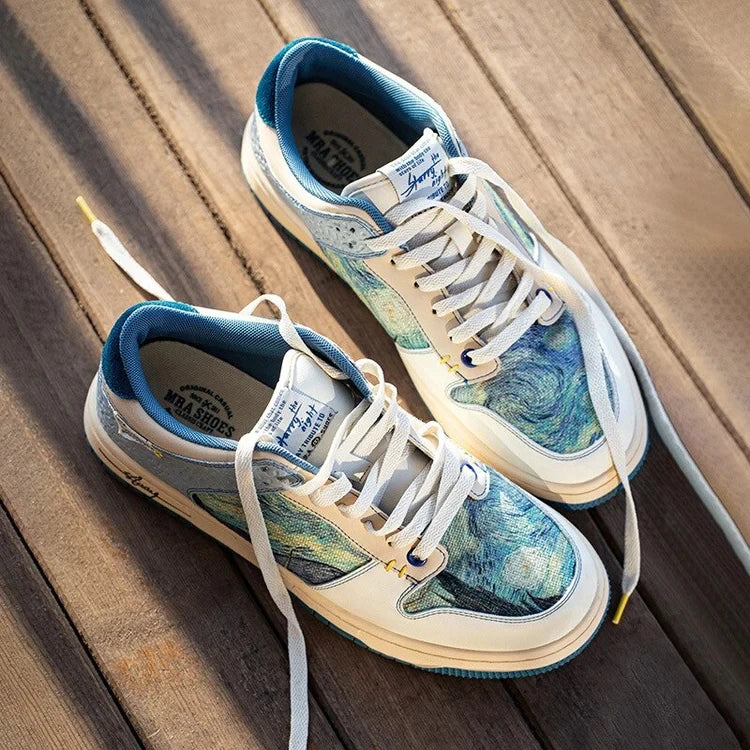 Starry Night unisex Sneakers - Vincent Van Gogh – Vansole